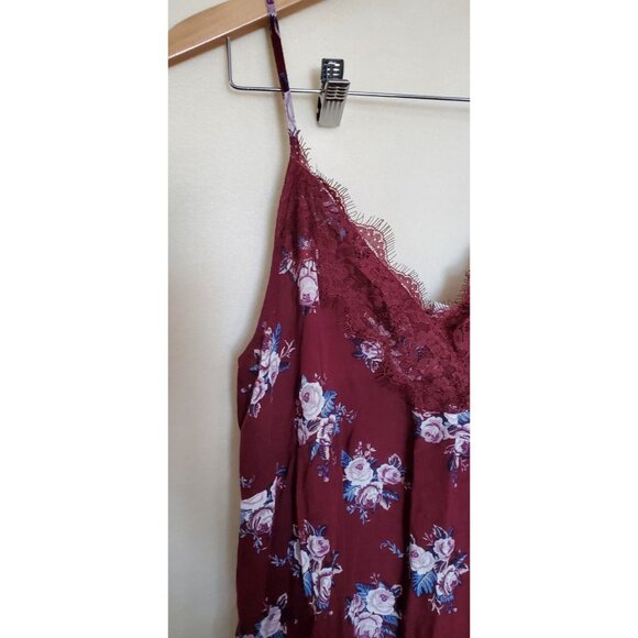 American Eagle Outfitters Brown Floral Short Dress Size Medium NWT - Picture 7 of 16